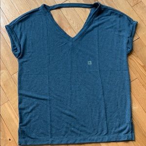 BRAND NEW Muted blue/gray VNeck from LOFT
